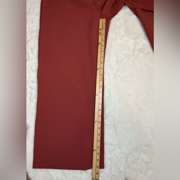 Rust Mauve Wide-Leg Pants - Picture 4 of 9